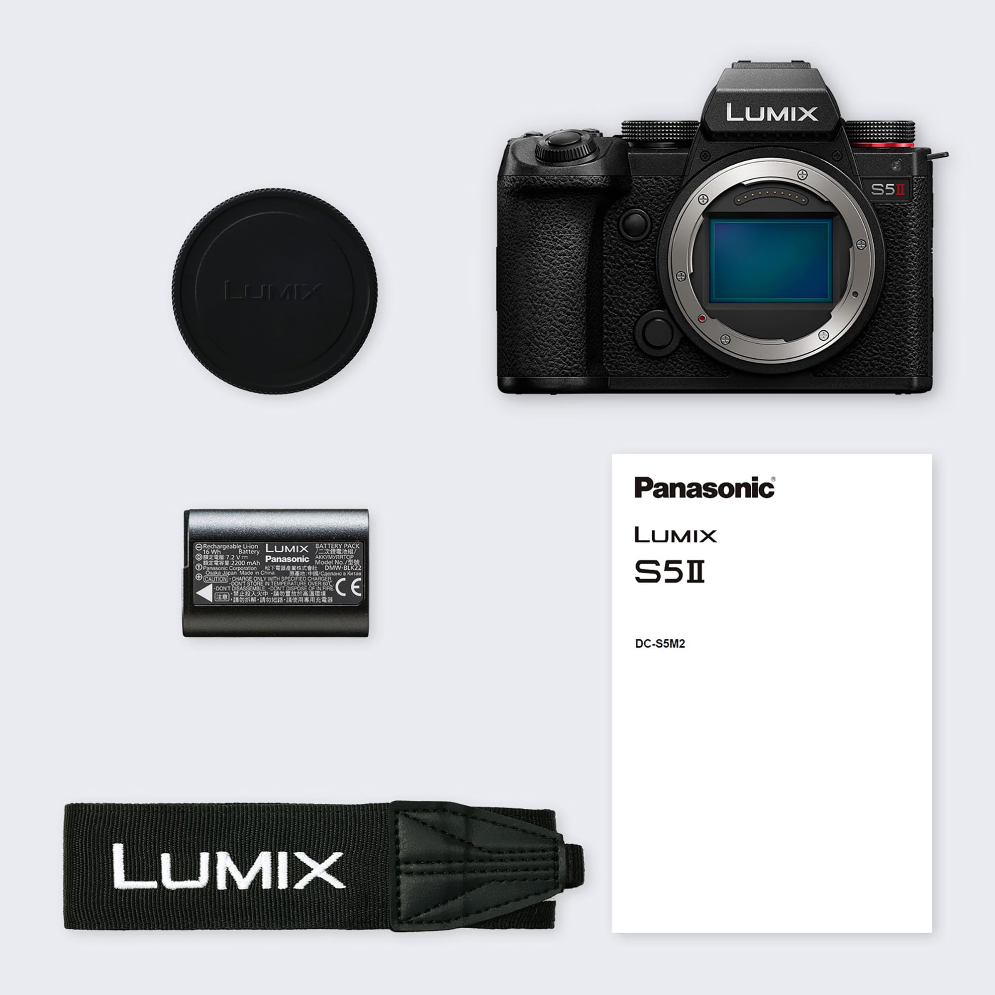 Panasonic LUMIX S5 Mark II Gövde/Body : Amazon.com.tr: Elektronik